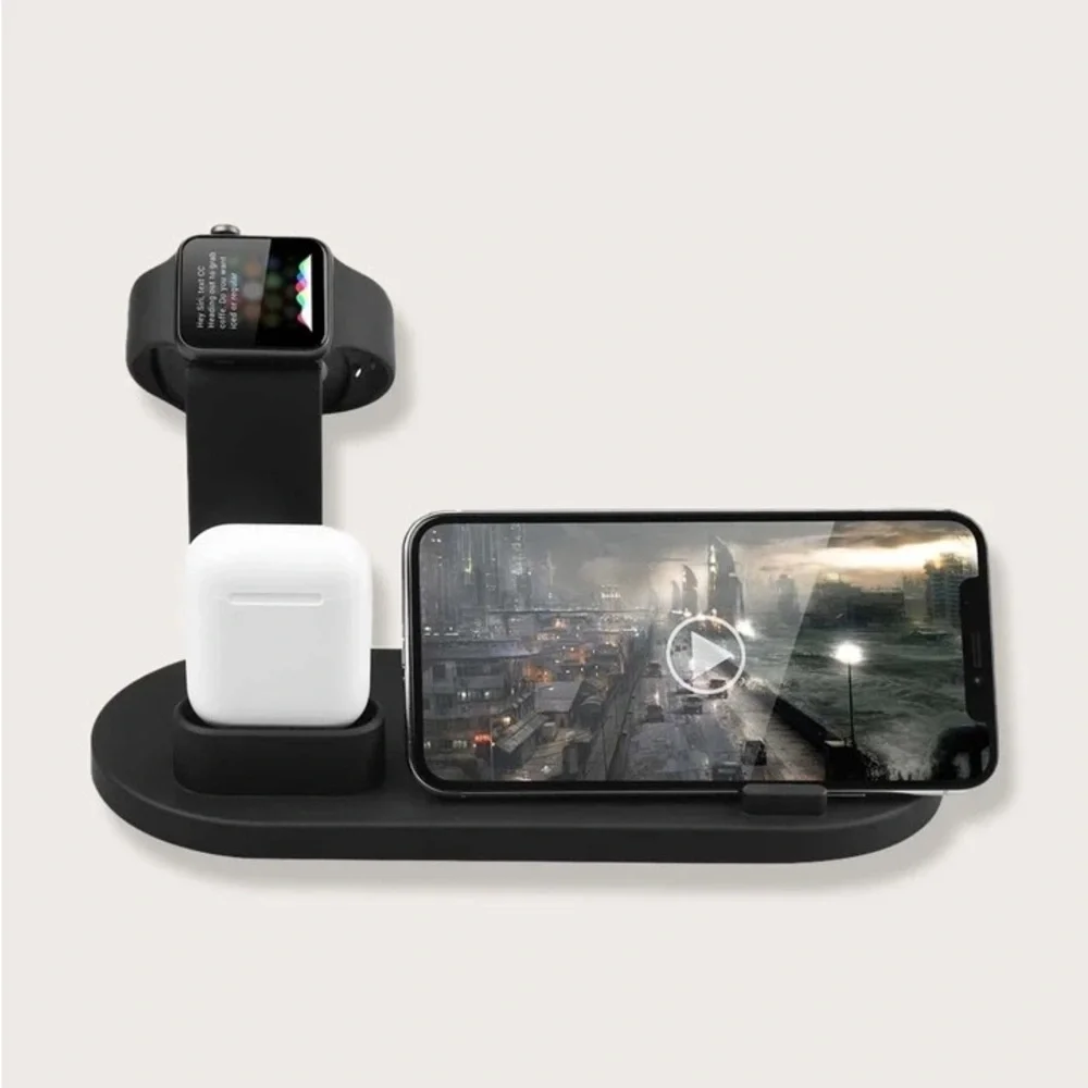 4 in 1 iPhone charger station Compatible With Apple Watch